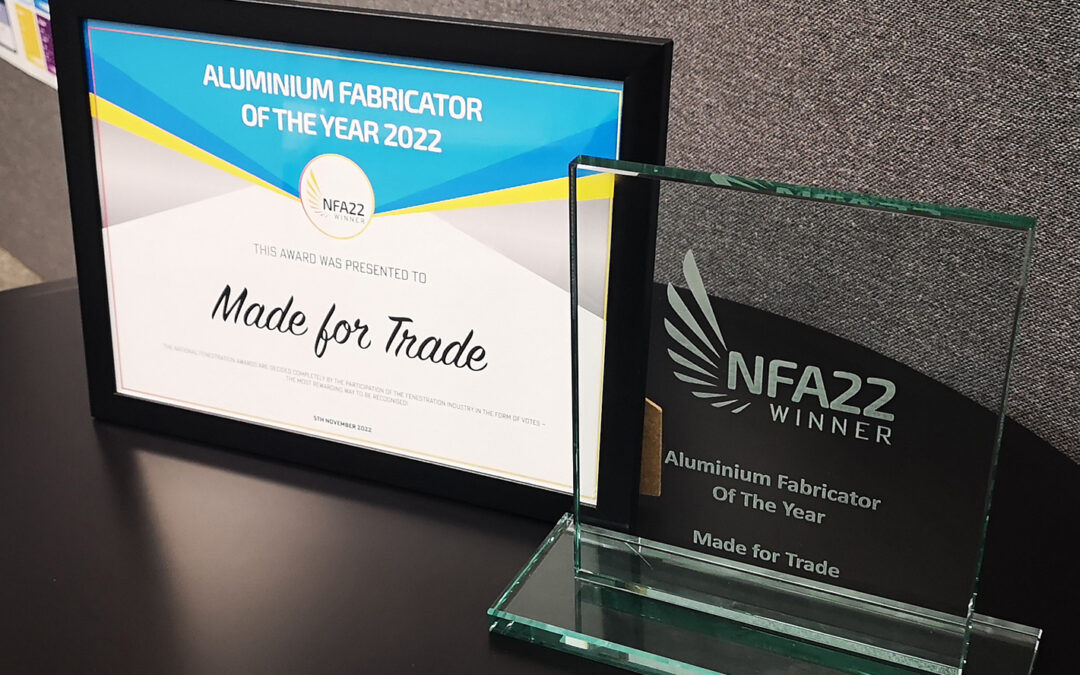 Continued success for MFT at the NFA Awards 2022