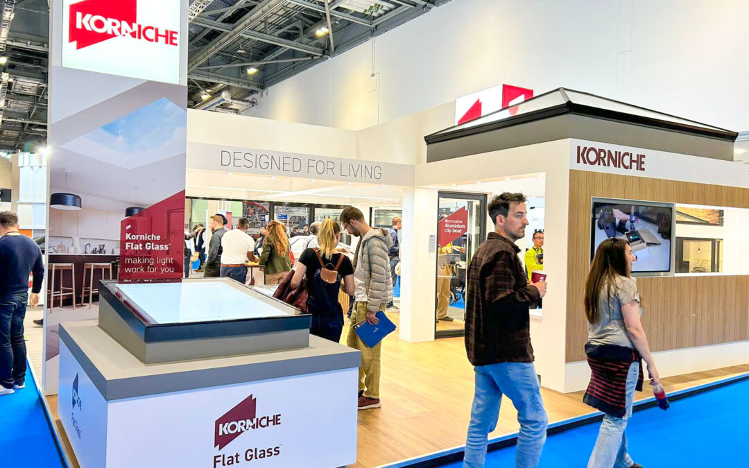 The Korniche Stand at the Homebuilding & Renovating Show in ExCeL London September 2023