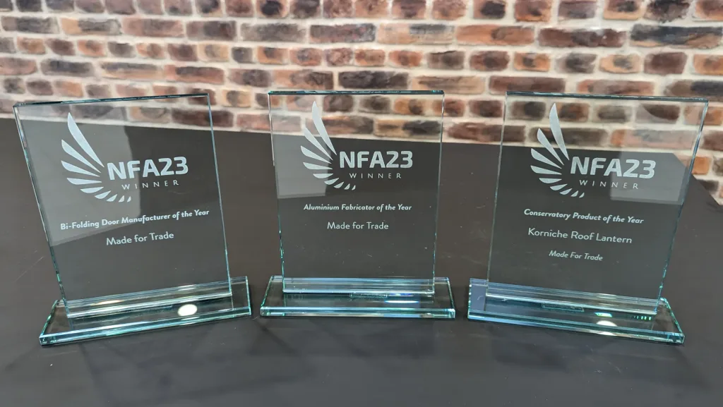 Made For Trade National Fenestration Awards 2023