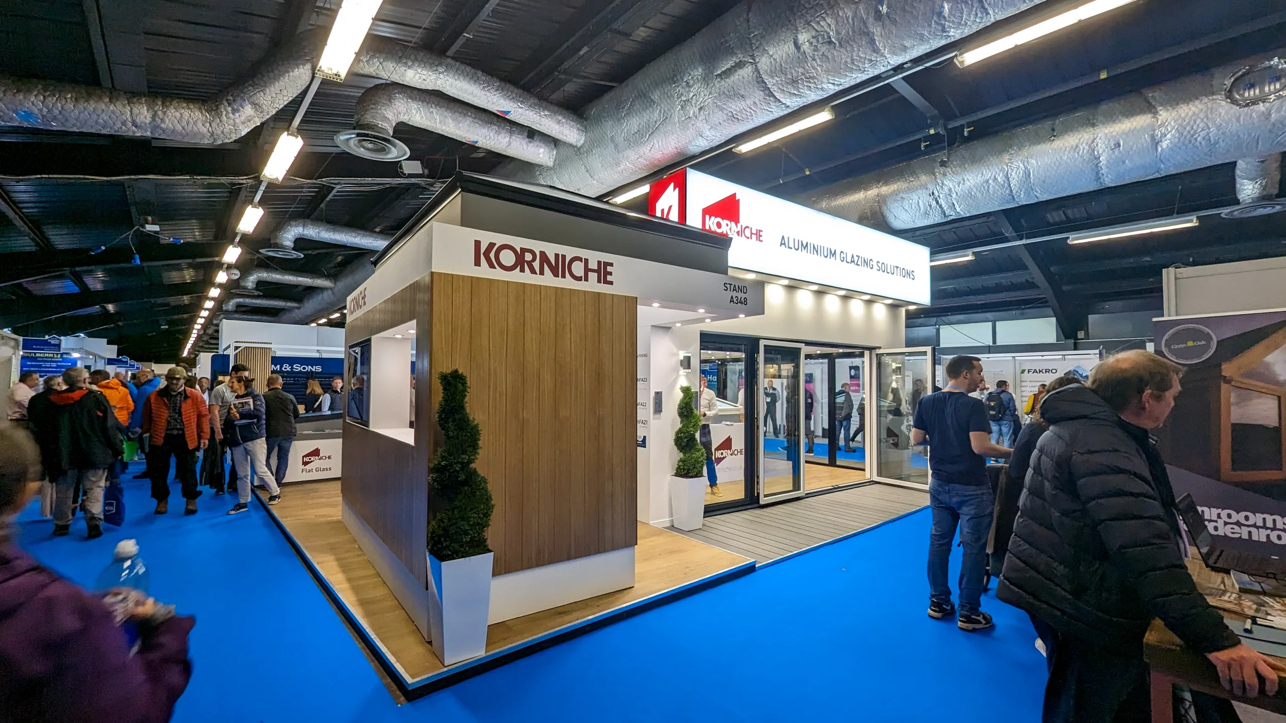 The Korniche Stand A348 at the Harrogate Homebuilding & Renovating Show 2023