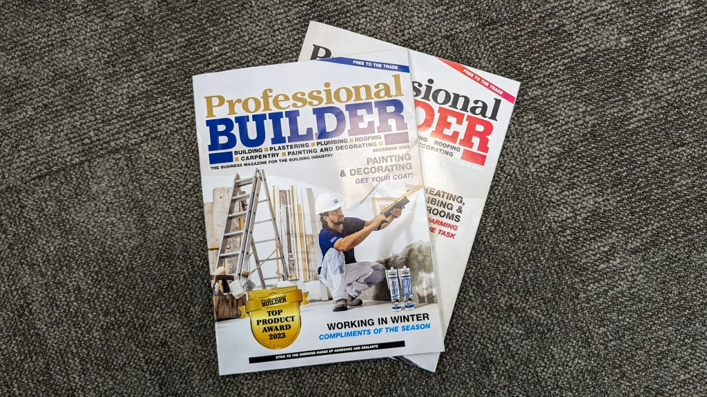 The Professional Builder Magazine Cover December 2023