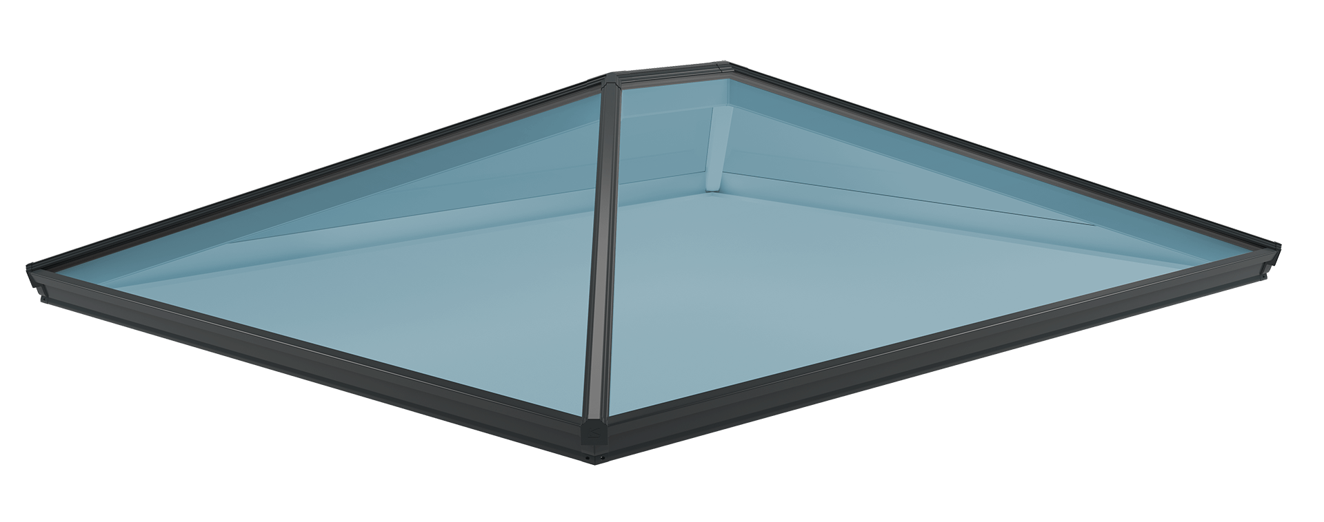 Clear Self Cleaning Glass Korniche Roof Lantern