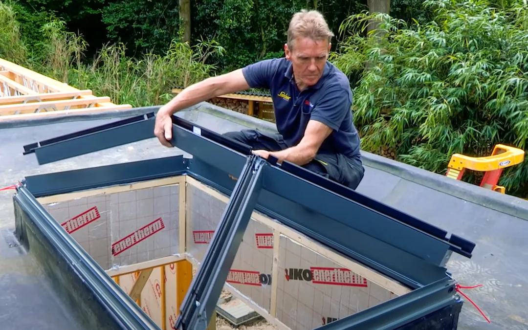 Installing a Korniche Aluminium Roof Lantern: A Step-by-Step Guide with Insights from Roger Bisby