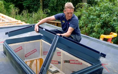 Installing a Korniche Aluminium Roof Lantern: A Step-by-Step Guide with Insights from Roger Bisby